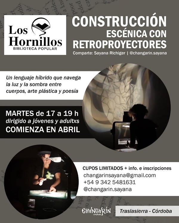 Construcción Escénica con Retroproyectores