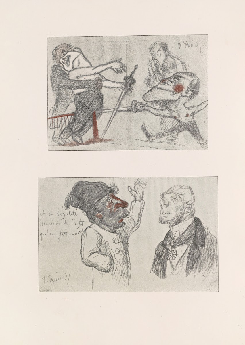 Les caricatures de Puvis de Chavannes Pl34 1906