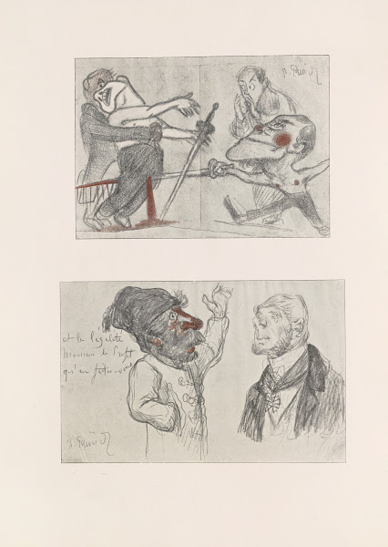 Les caricatures de Puvis de Chavannes Pl34 1906
