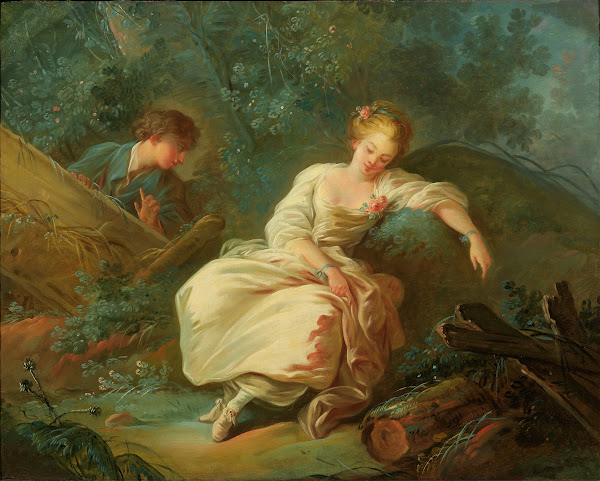Young Couple in a Landscape