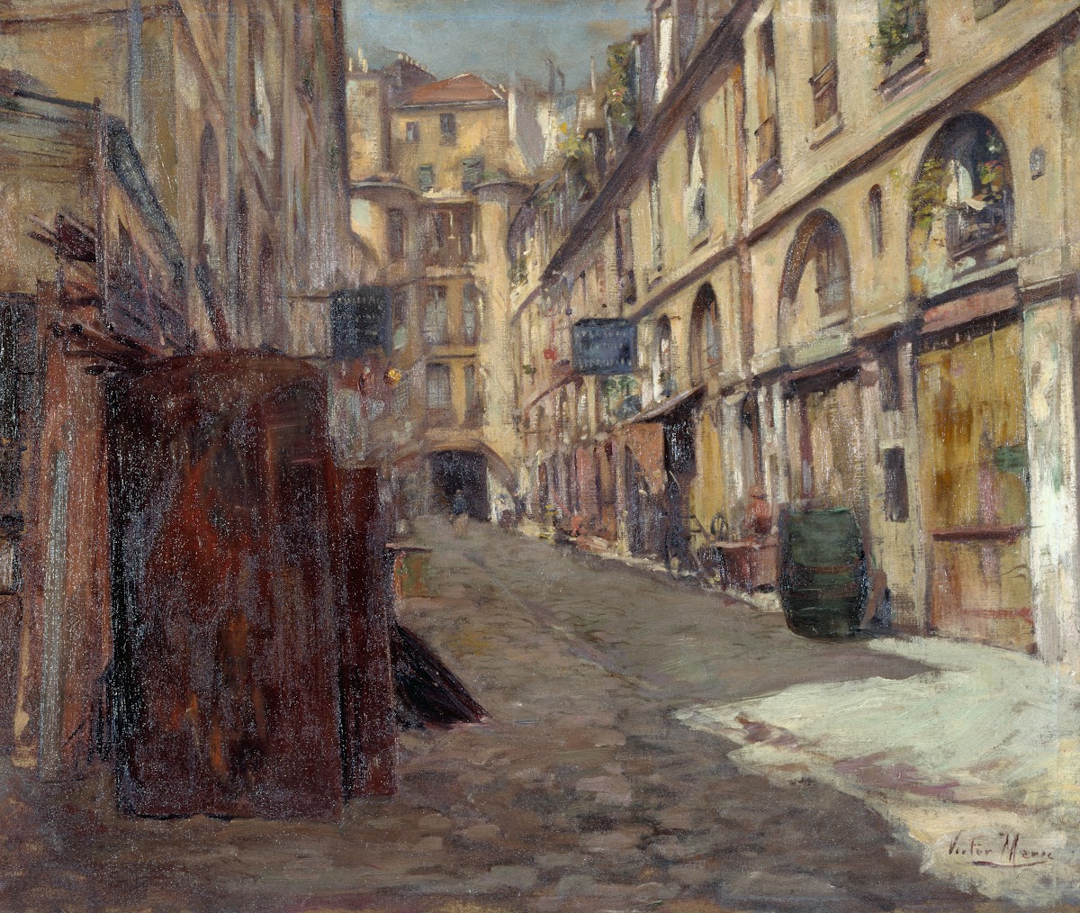 La cour du Dragon 1901