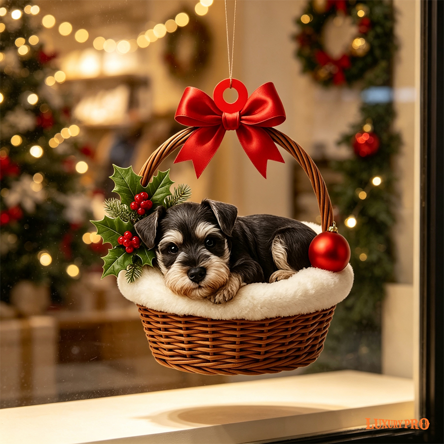 9cm Double-printed Wooden Ornament