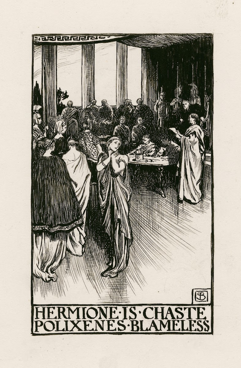 A winters tale Hermione is chaste Polixenes blameless 1900