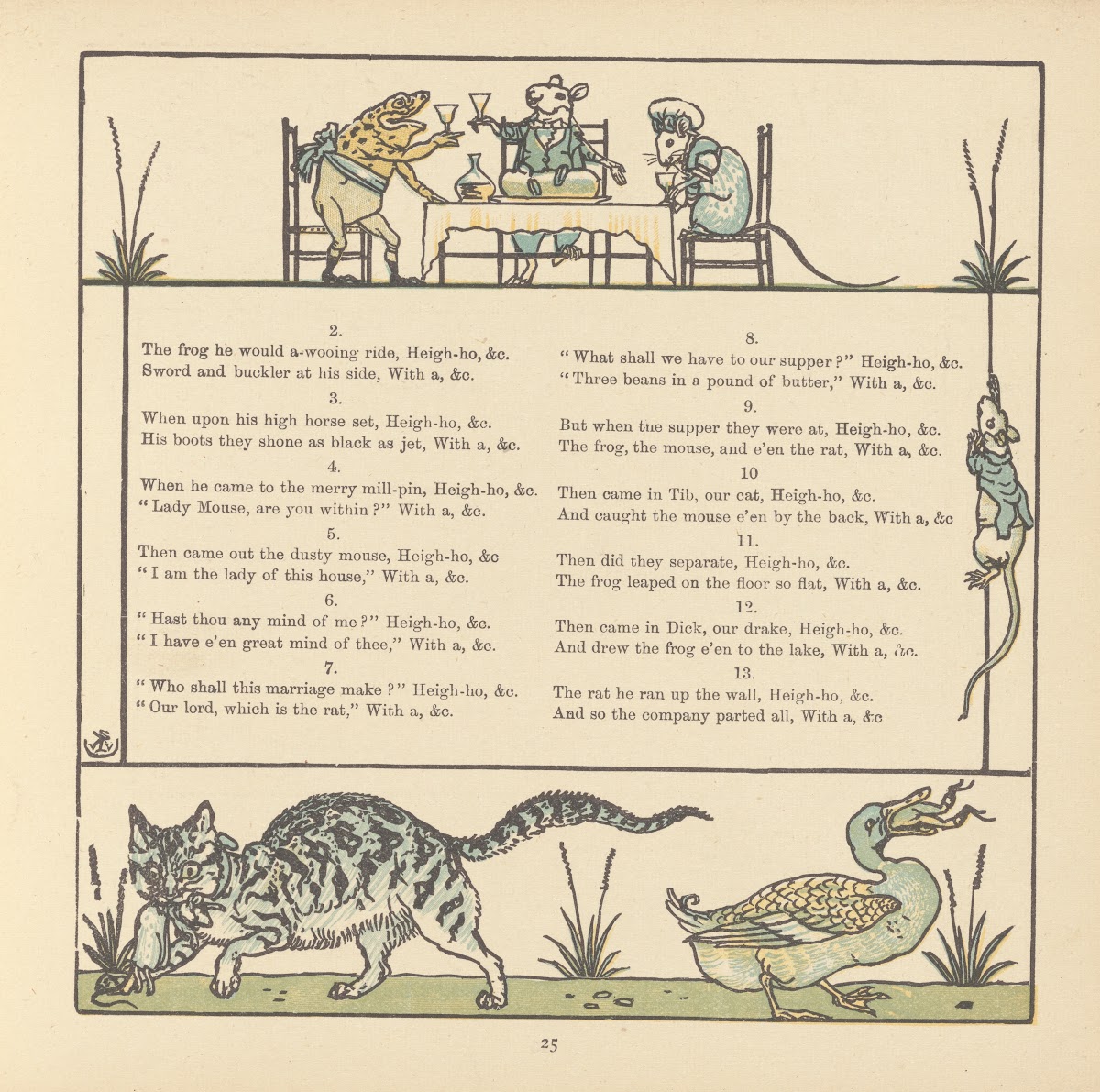 Ye Frogs Wooing 1876