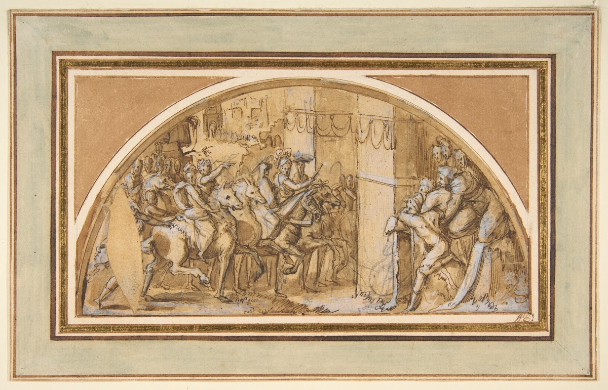Triumphal Entry into a City 1530s