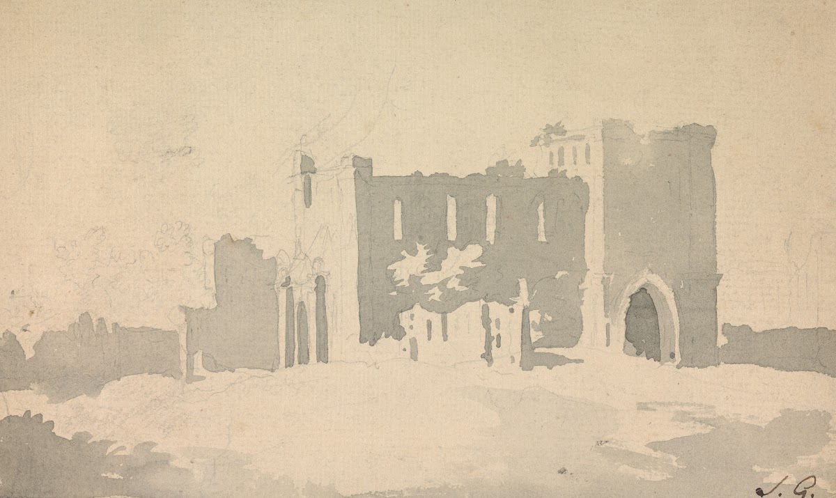 Sketch of Castle ca 1760