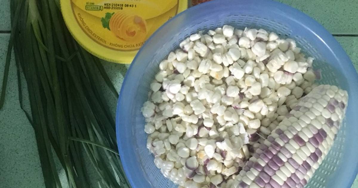 Bắp nếp xào ruốc đỏ 🌽
Chuẩn xe bắp-lộn đeeee!