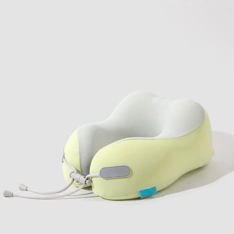 U-shaped neck pillow made of ice silk fabric, portable