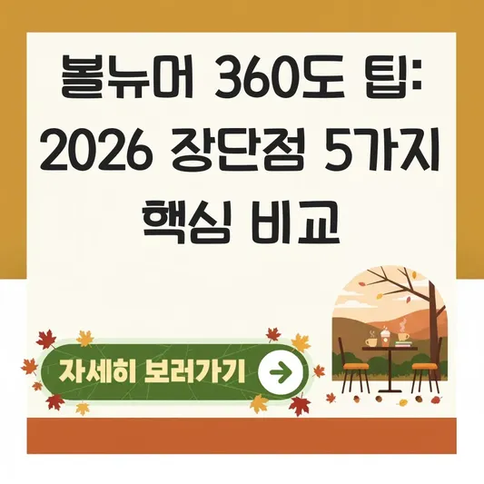 볼뉴머 360도 팁 장점 단점 시술 비교