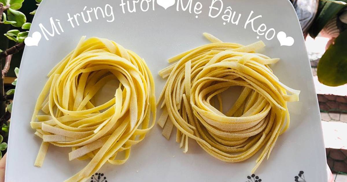 Mì trứng tươi