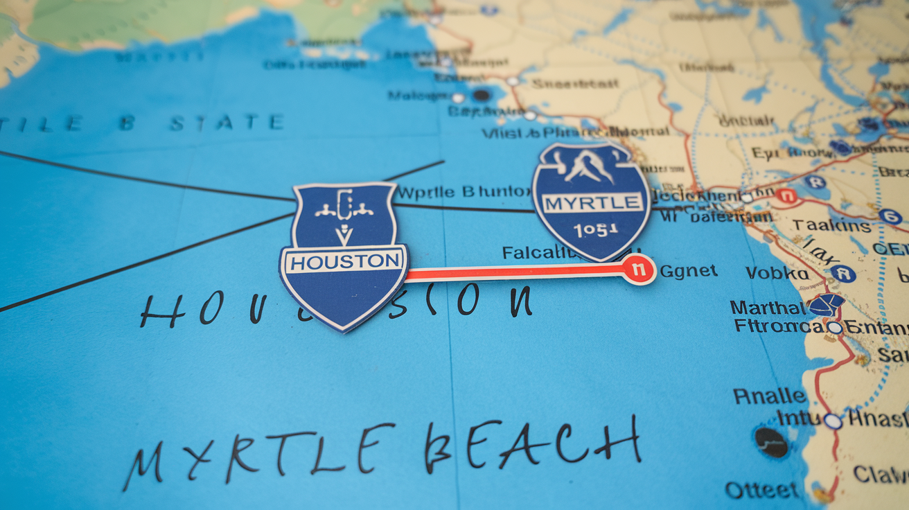 How Long to Sail from Houston to Myrtle Beach
