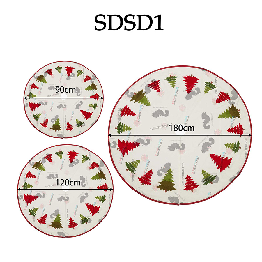 Christmas Tree Mat【Crystal Velvet】