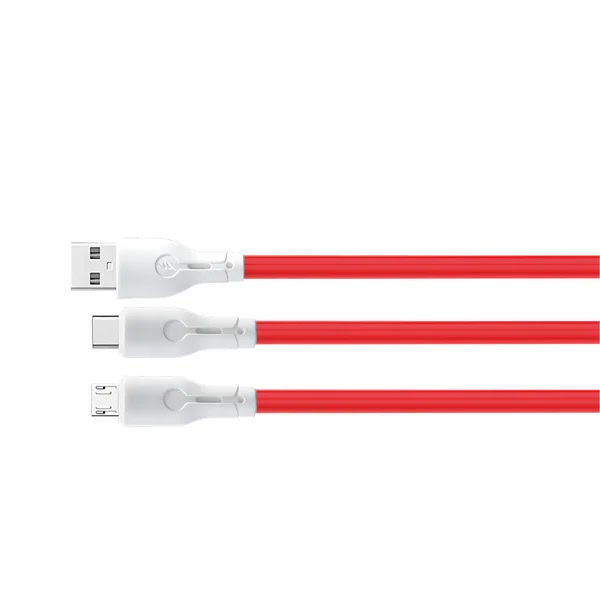 Soroo Type C and V8 Cable Data Cable DT-06