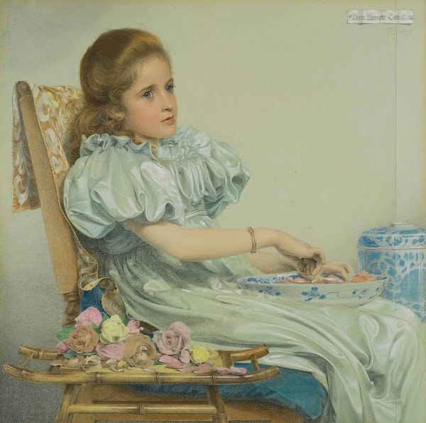 Portrait Of Miss Doris Simonette Catto 1893