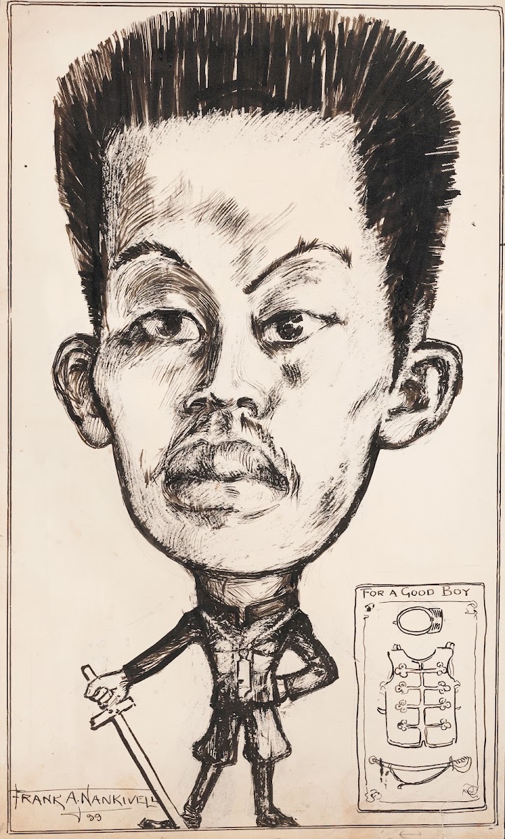 A black man with a simple sword 1899