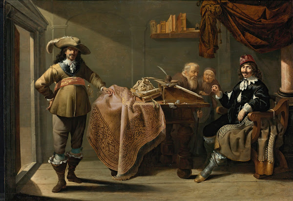 Almsgiving In a Notarys Office