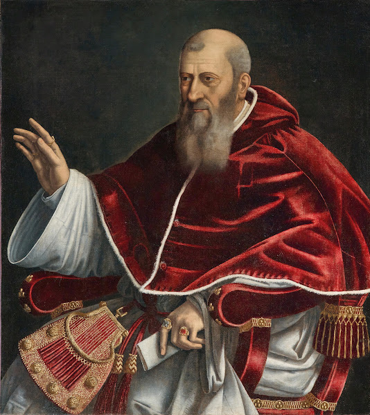 Portrait of Pope Julius III 14871555