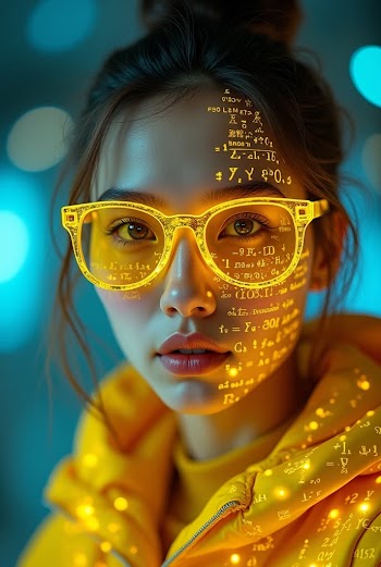 Neon Woman Face Picture