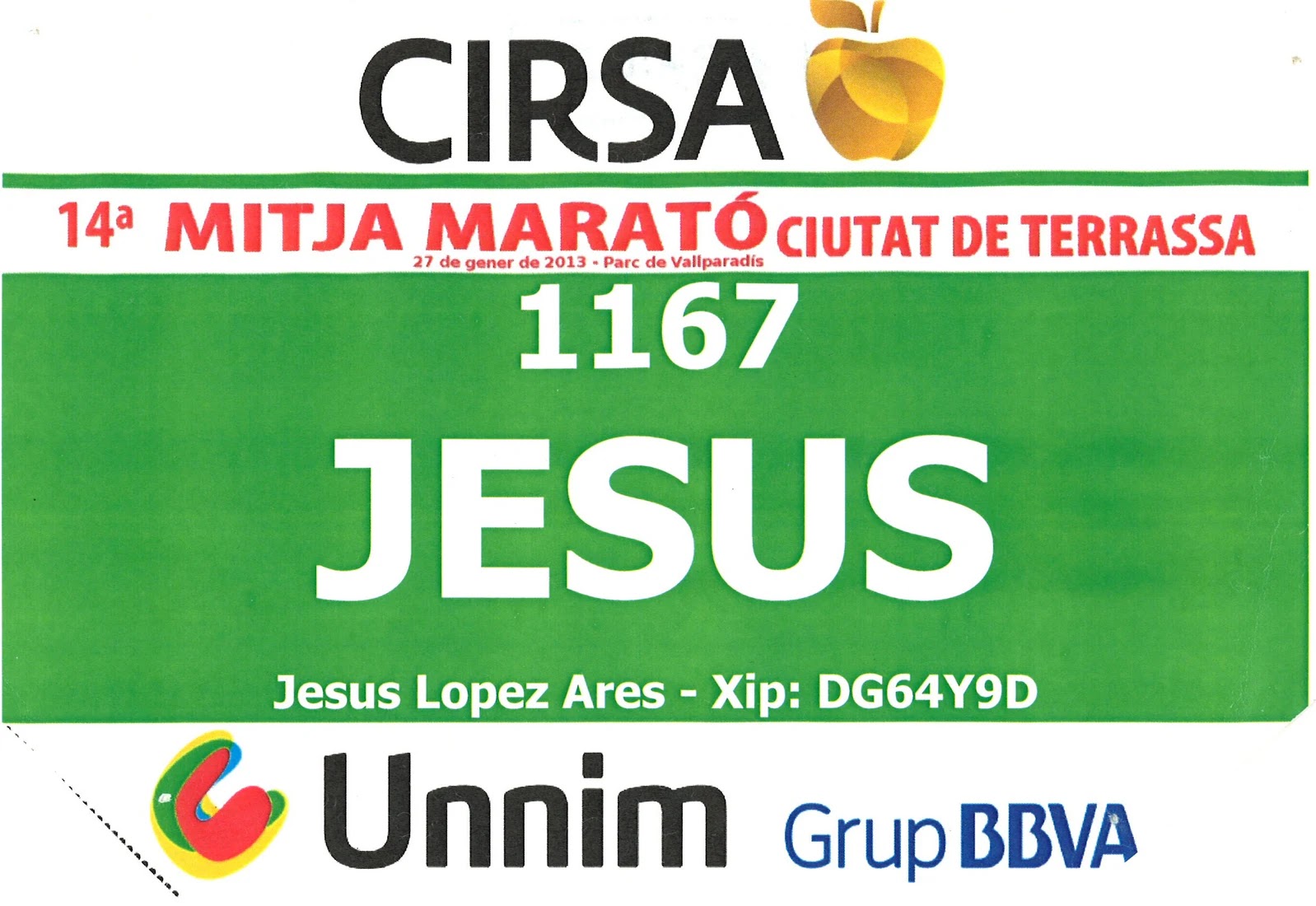 Dorsal de Mitja Terrassa