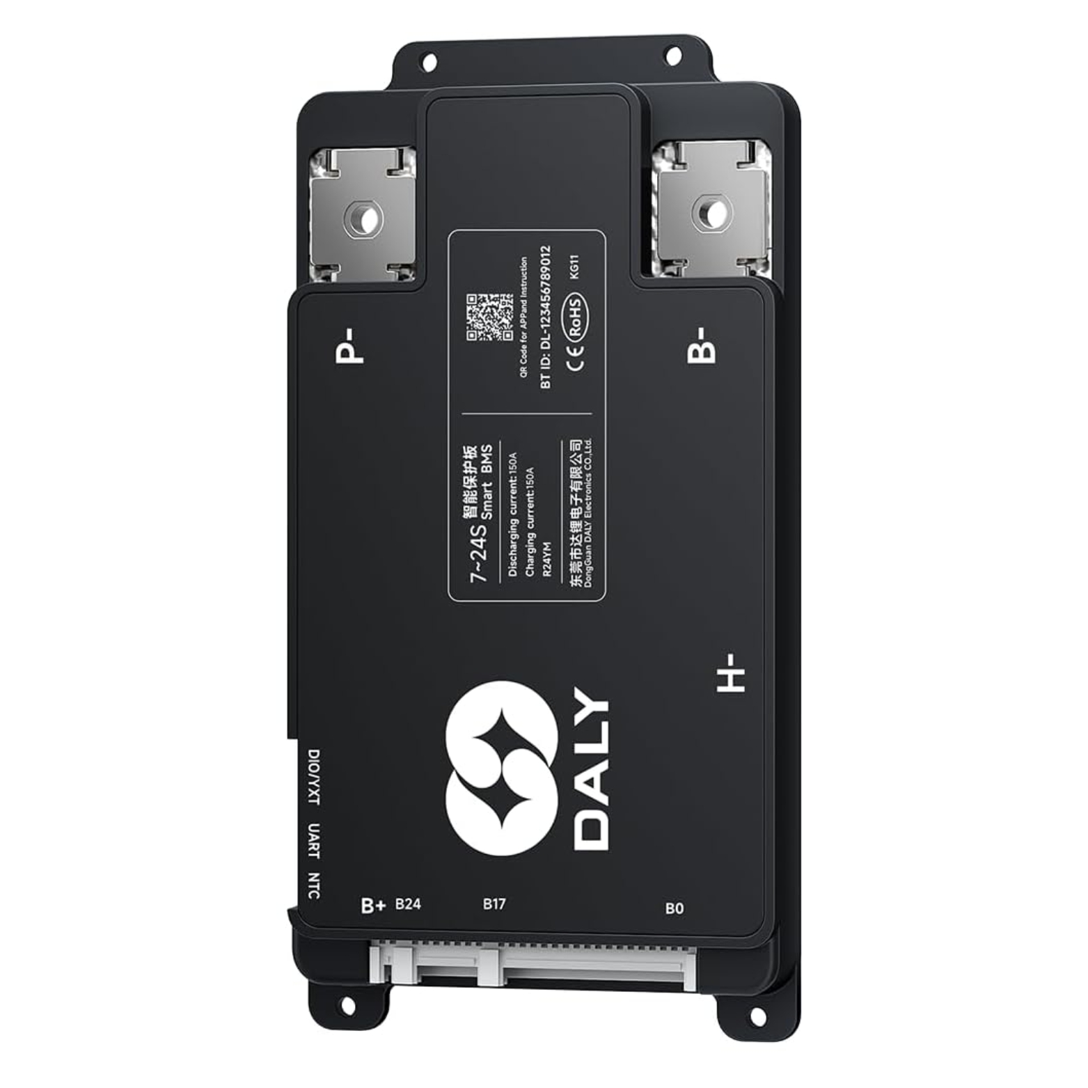 DALY BLACK SMART BMS 7-24S 200A (11737)