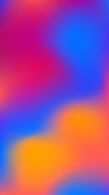 Bright Multi-Color Blurred Abstract Gradient Background - Free mobile Wallpaper