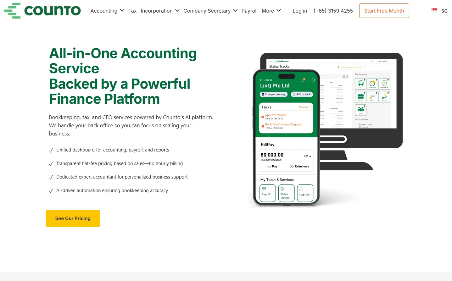 counto bookkeeping service