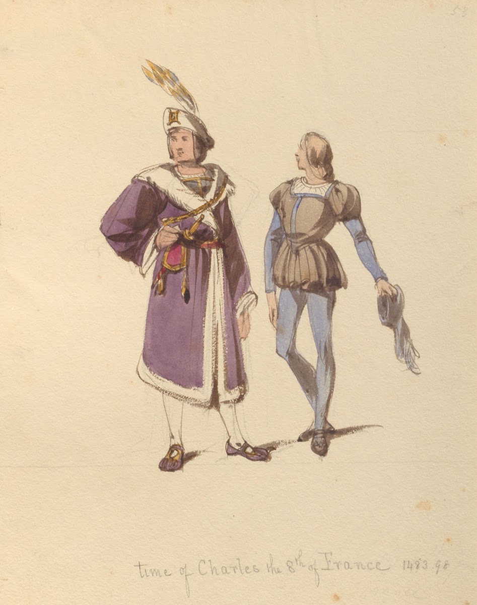 Sketches of costume Pl118 1842