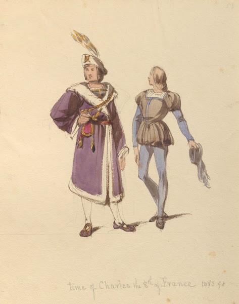 Sketches of costume Pl118 1842