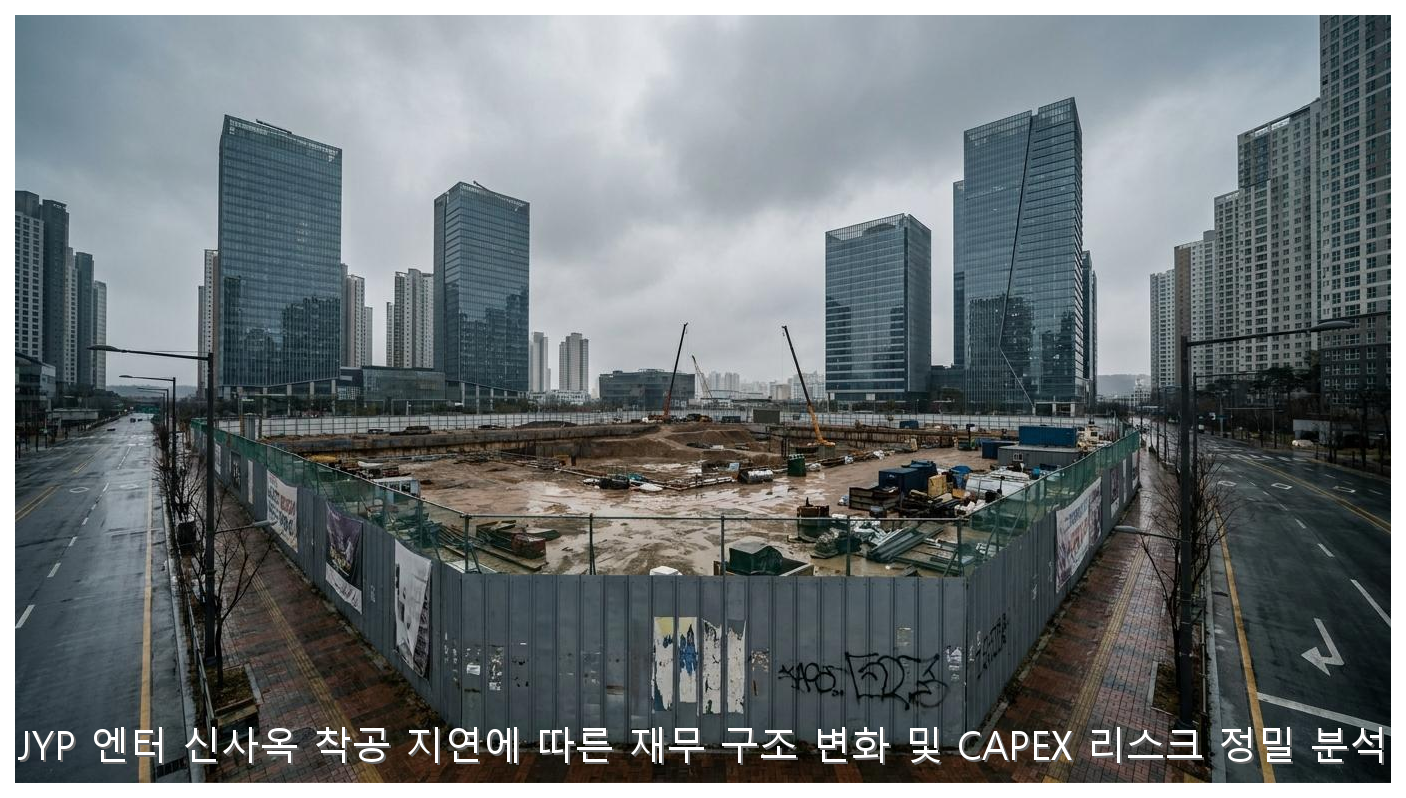 JYP 주가 전망과 신사옥 CAPEX 리스크 총정리 핵심 안내 및 분석 인포그래픽 (2)