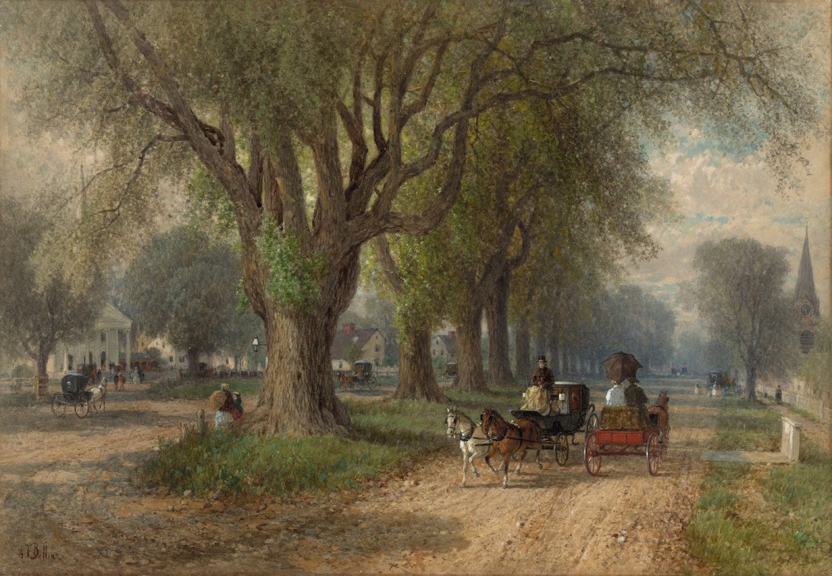 Sunday in New England c 1876