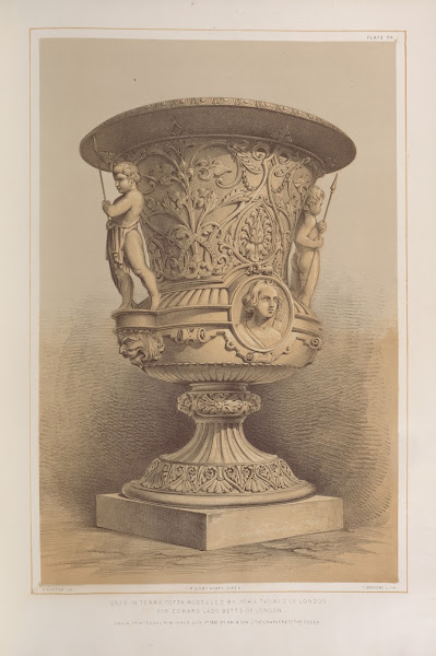 Vase in terra cotta 1851   1853