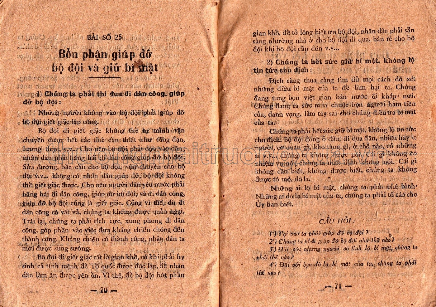 Giáo dục công dân lớp 4 phổ thông (1953) - Trang 21