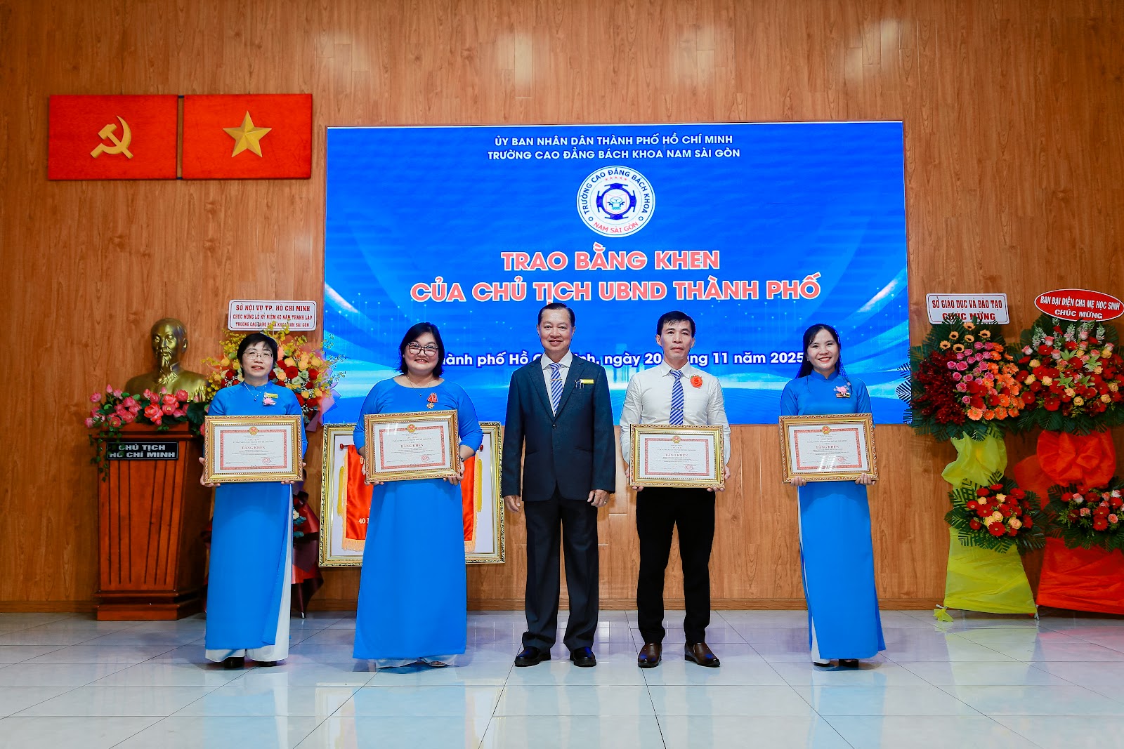 Lễ kỷ niệm 40 năm thành lập đơn vị (1985-2025) và Kỷ niệm 43 năm ngày Nhà giáo Việt Nam (20/11/1982 - 20/11/2025)