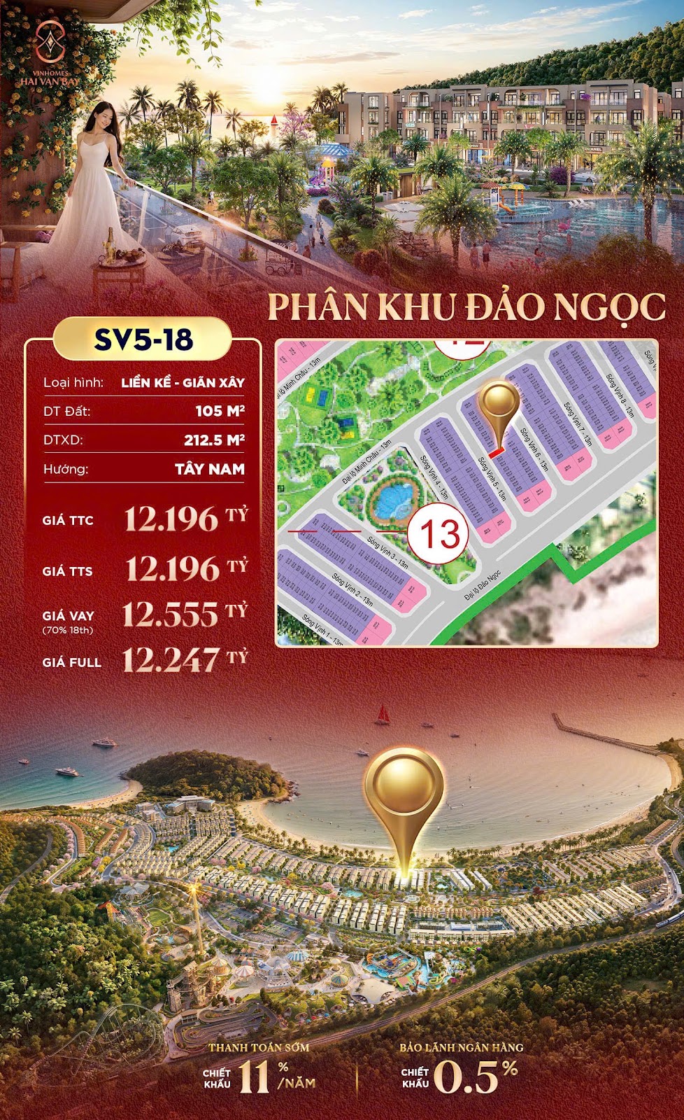 SV5-18 🔥 VINHOMES HẢI VÂN BAY