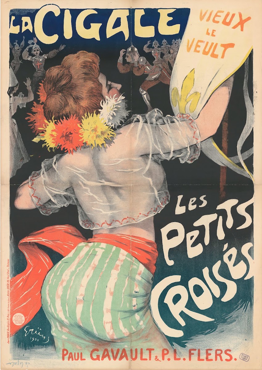 La Cigale Les Petits Croisés 1900