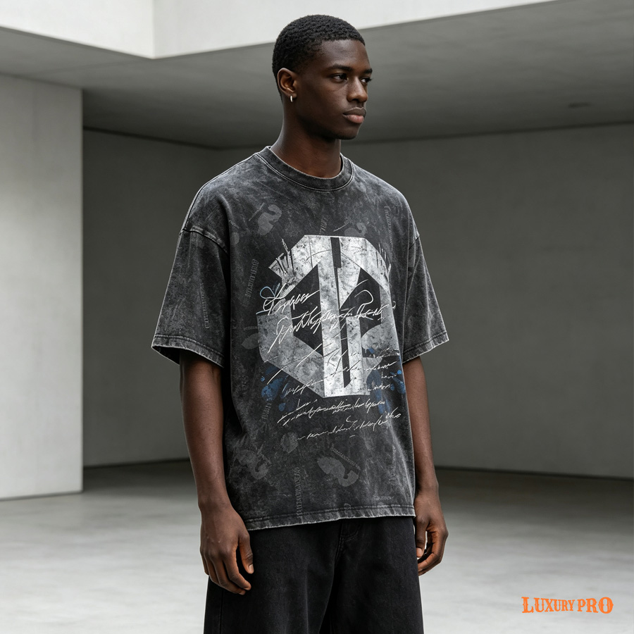 AOP PTH Round Neck T Shirt
