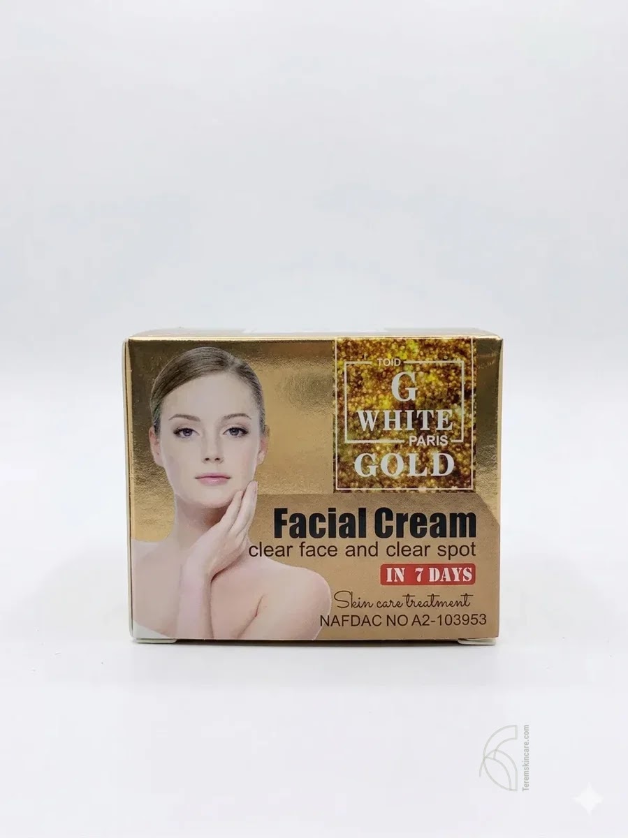 G White Gold Facial Cream
