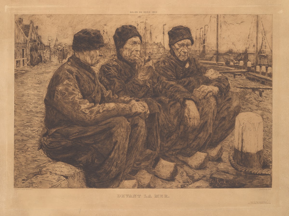 Devant la mer 1902