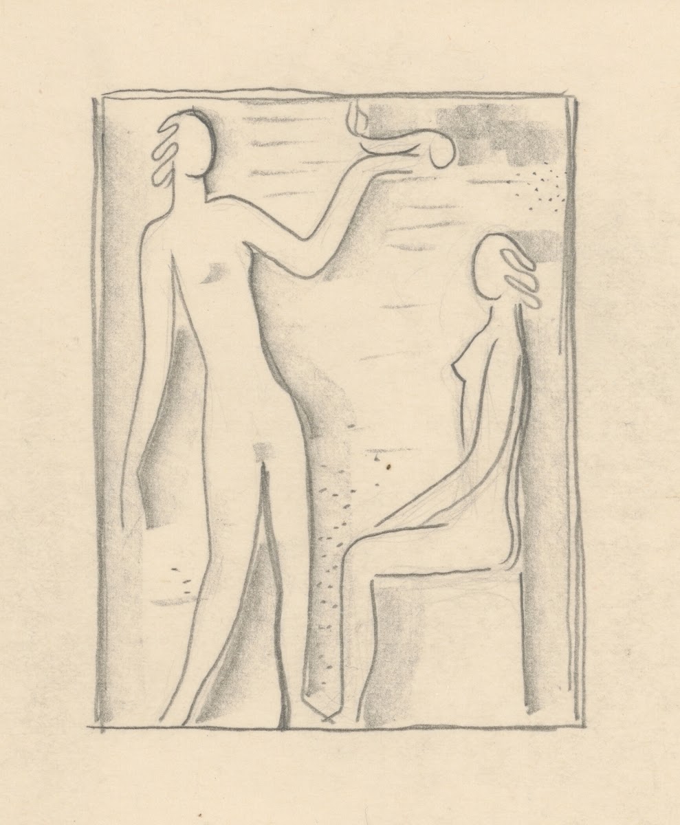Study for the Painting with Prometheus 1930