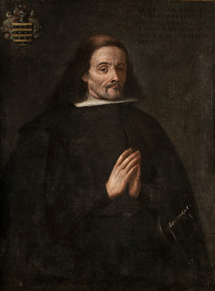 Portrait Of Manuel Barrios 1682