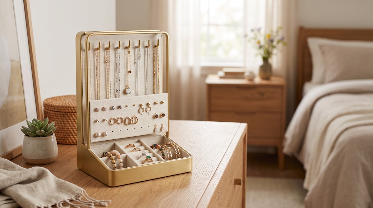 Best Jewelry Organizers for Dressers (2026) - BEST COMPACT — IN CONTEXT