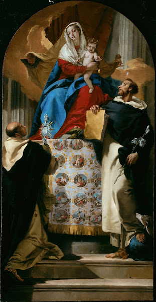 Virgin and Child with Saints Dominic and Hyacinth 1730