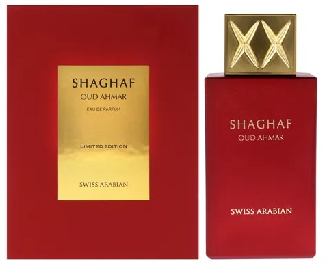 SHAGAF OUD AHMAR UNISEX 75ML EDP SWISS ARABIAN