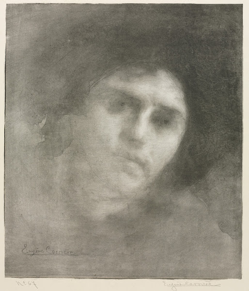 Madame Eugène Carrière large plate 1893