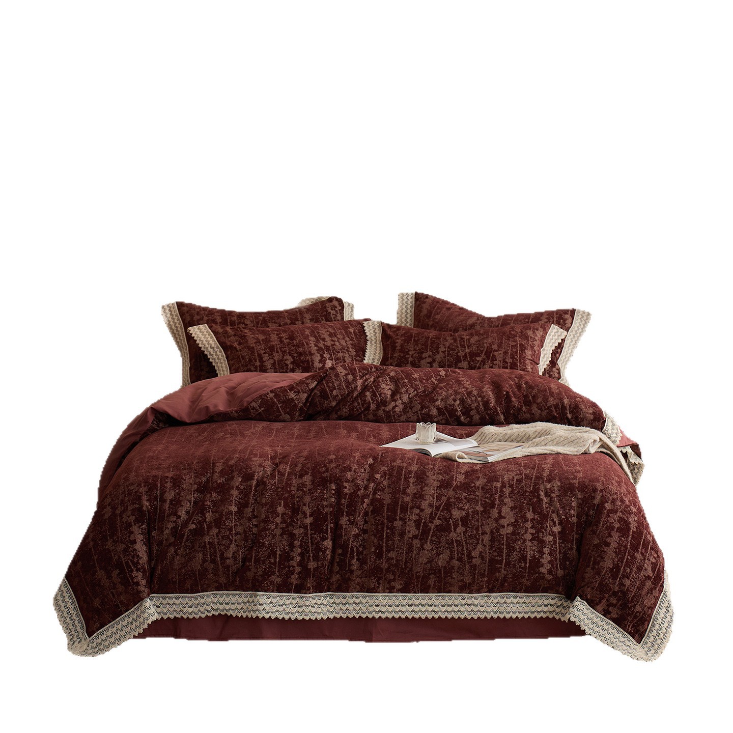 Bedding Set with Fleece Backing
