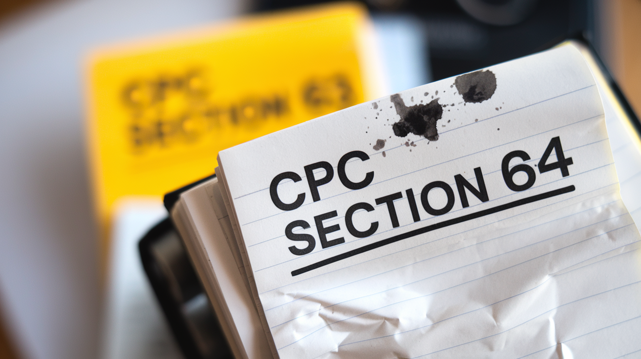CPC Section 64 – Arrest and Attachment Before Judgment