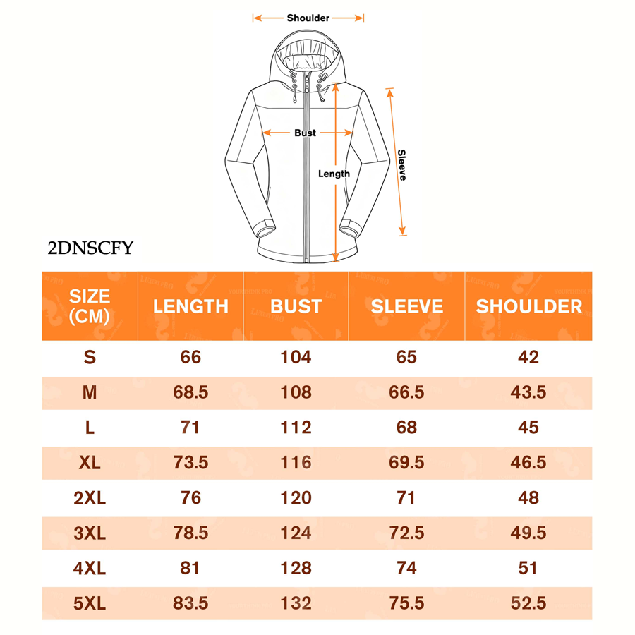 2D Men's Waterproof Jacket