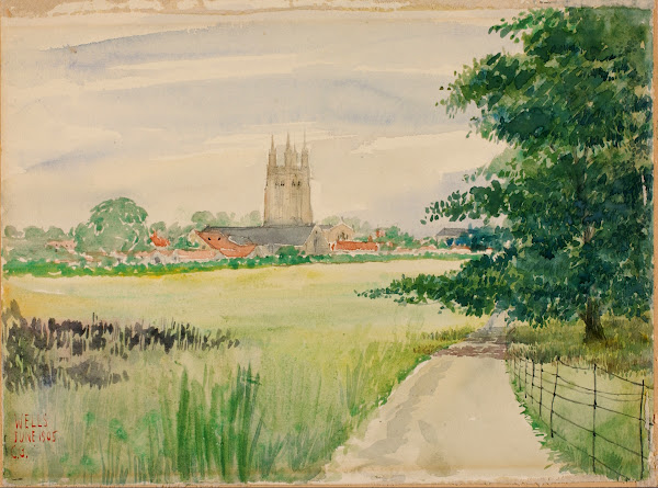 Wells Cathedral England 1905