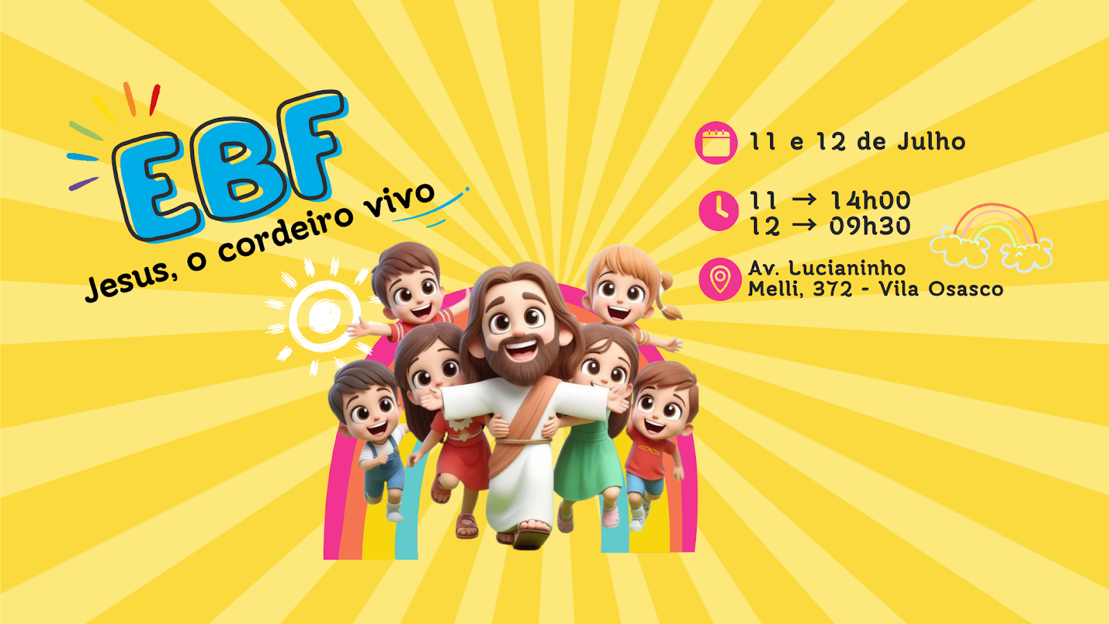 EBF 2026 – Jesus, o Cordeiro Vivo