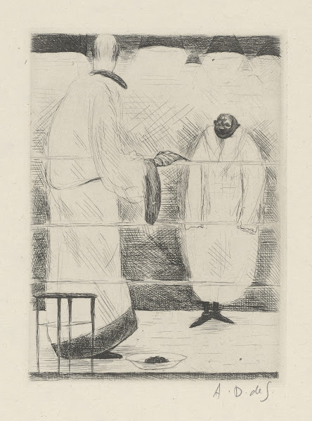 Tableau de la boxe illustré de 29 gravures à leau forte pl 36 1923